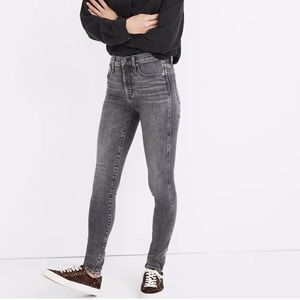 MADEWELL 10” HIGH WAISTED JEANS SIZE 26